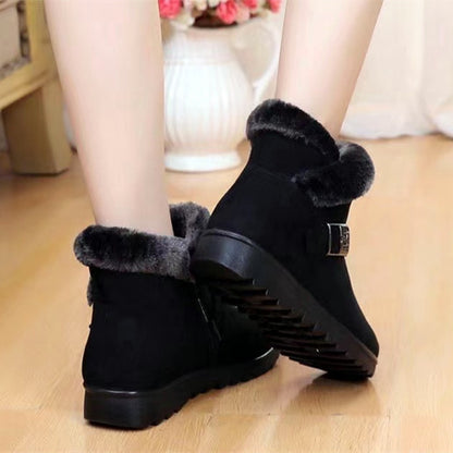 Bottes chaudes femme confort