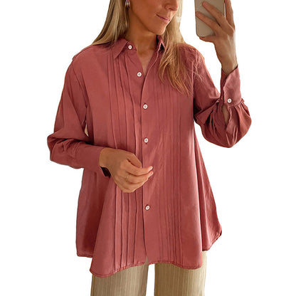 Chemise femme à revers